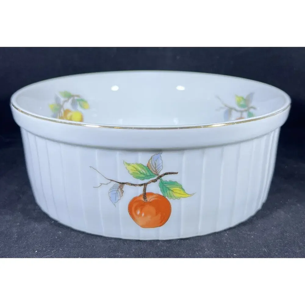 Andrea By Sadek Cookware Fruit Pattern 7333 Oven To Table‎ Casserole Dish